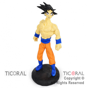 ADORNO DRAGON BALL GOKU MOROCHO A. PORCELANA FRIA x 1